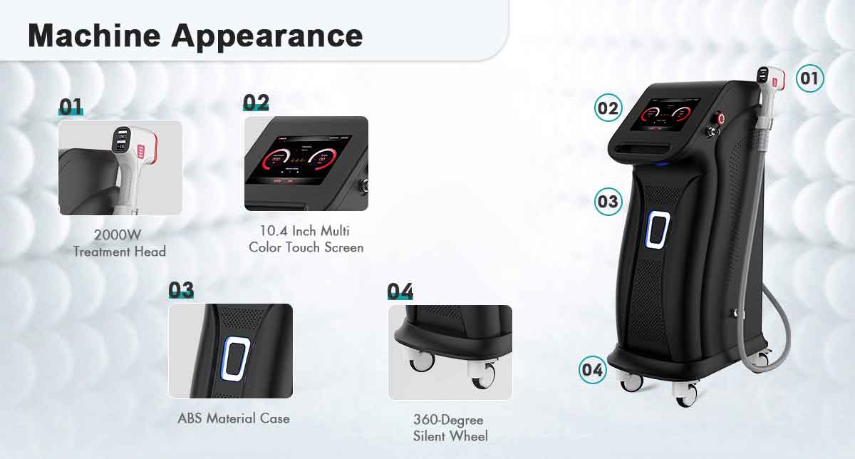 hair removal laser machine of manufactuers